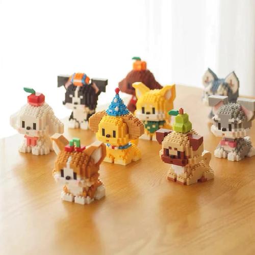 Jual Nano Block Brick Toys Mainan Balok Susun Anak Anjing Dog Block ...