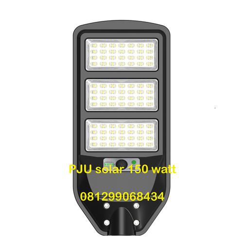 Jual lampu jalan tenaga surya solar cell all in one 150w 100w 50w IP66 ...
