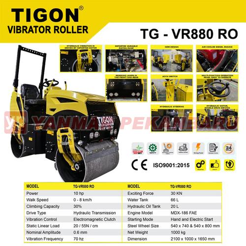 Jual TIGON VIBRATOR ROLLER / BABY ROLLER TG-VR 880 RO [BOOK FEE] - Kota ...