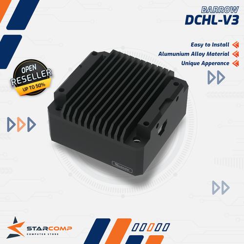 Jual BARROW DCHL-V3 Aluminum Heatsink Top Kit For DDC Pump Black ...