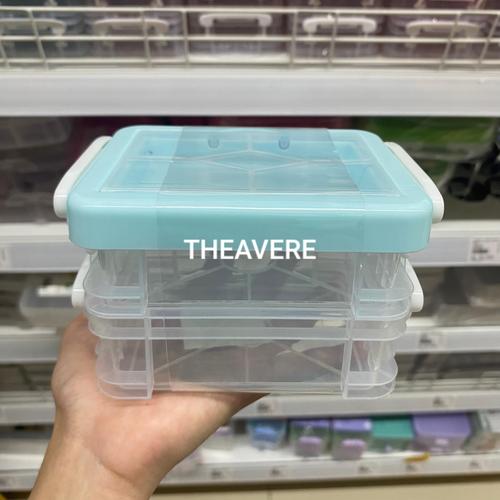 Jual [READY] Mini Storage Box Photocard Container - Biru - Jakarta ...