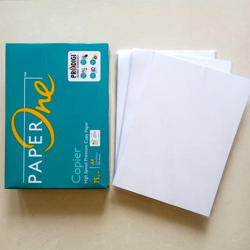 Jual [ ISI 100 LEMBAR ] Kertas Fotokopi A4 HVS 75 gram Paper One ...