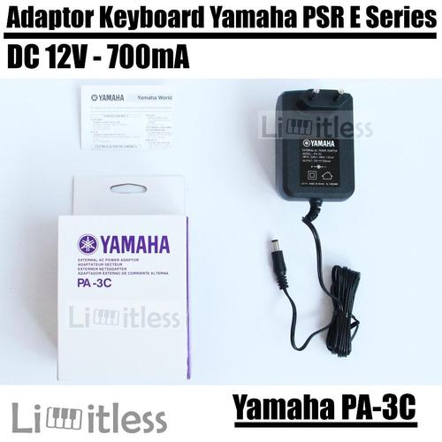 Jual Adaptor Keyboard Yamaha PSR E Series PA3C / Power Supply Adapter
