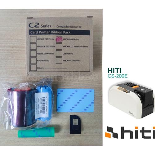 Papel Ribbon Hiti S420 Impressora - Kit Com 50 Folhas | Frete Grátis