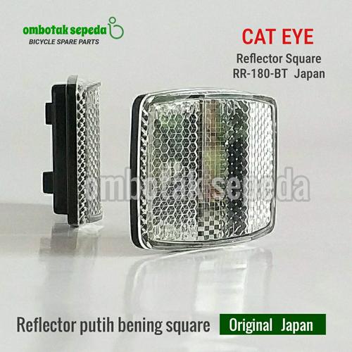 Paire De Réflecteurs Vélo Vintage Cat Eye RR-180-BT – Japon, Années 80/90