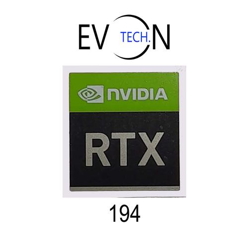 Jual Logo Stiker Sticker NVIDIA RTX VR 2060 2070 2080 2080Ti Titan G ...