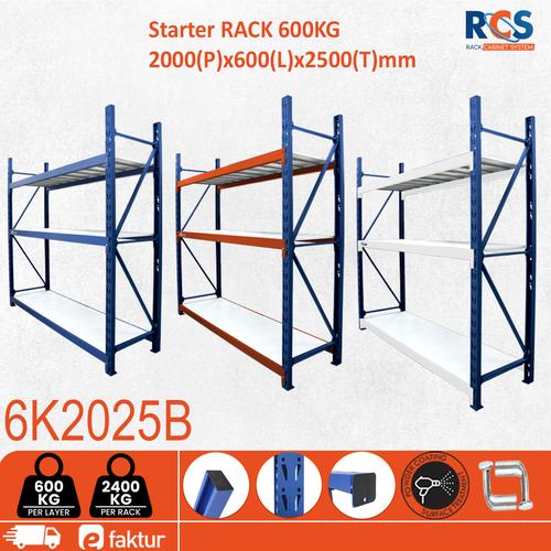 Code Biru Racking System Jual RAK GUDANG 2,5METER 600KG STARTER WAREHOUSE Frame Biru Tinggi 2 ...