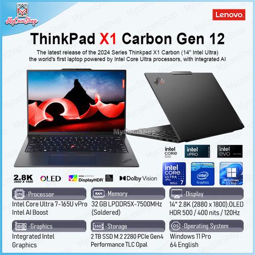 新品】ThinkPad X1 Carbon Gen12 32GB/256GB（ASCII.jp：ついにCore 