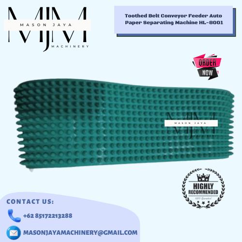 Jual Toothed Belt Conveyor Feeder Auto Paper Separating Machine HL-8001 ...