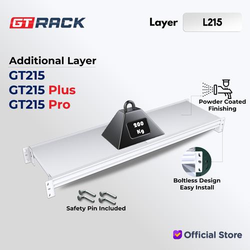 Jual LAYER RAK GUDANG BESI GT RACK L215 - AMBALAN GT215 SERIES EXTRA ...