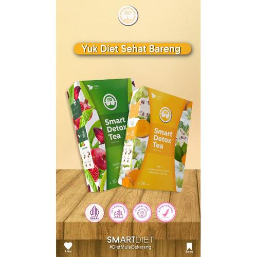 Jual SMART DETOX TEA - Teh Diet Pelangsing Herbal Terpercaya, Original ...