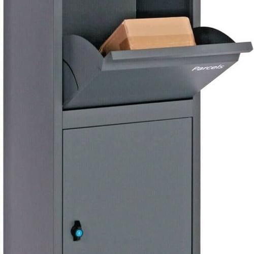 Jual SMART PARCEL BOX PACKAGING.BAHAN FULL BESI - hitam putih ...
