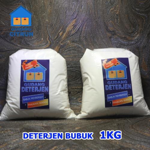 Jual Deterjen Bubuk 1KG / Sabun Cuci Pakaian merk Gudang Citrun - Kab ...
