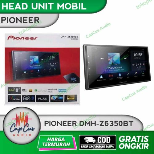 Jual HEAD UNIT PIONEER DMHZ6350BT TAPE DOUBLE DIN DMH Z6350BT