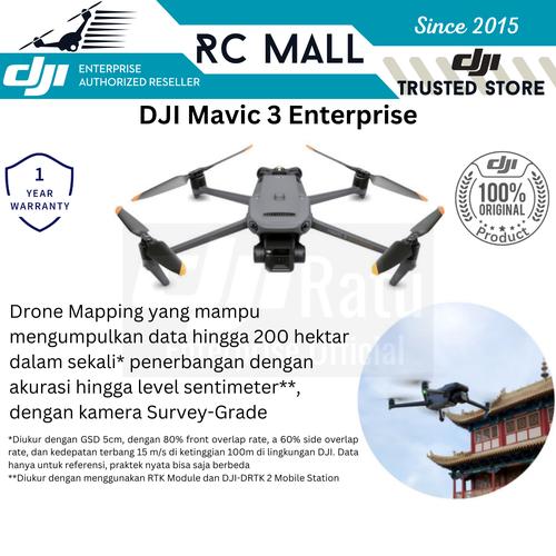 Jual DJI Mavic 3 Enterprise Drone Mapping Pemetaan Survey Inspeksi ...