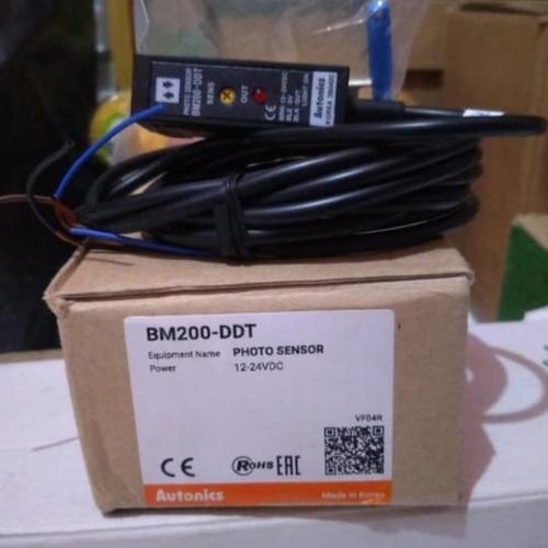 Jual PHOTO SENSOR AUTONICS BM200-DDT 12-24VDC PHOTOELECTRIC ORIGINAL ...