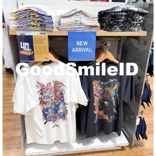 T-shirt Uniqlo Capcom 40th Anniversary - UT Collection - Blanc Taille L - Neuf