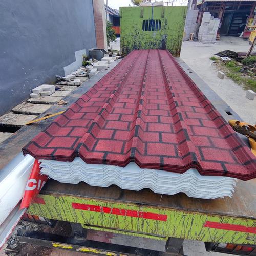 Jual Atap Spandek Pasir 055 Premium motif - Hijau, 4 meter …