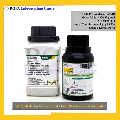 Jual Timbal(II) Asetat / Lead(II) Acetate Pro Analis Merck Eceran 1