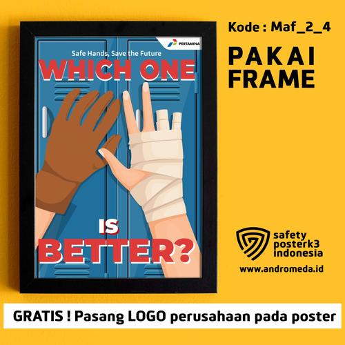 Jual Poster Slogan Safety Pertamina, Kampanye Keselamatan Tangan 4 ...