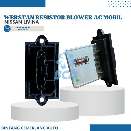 Jual WERSTAN RESISTOR BLOWER AC Mobil Depan Nissan Livina Dan Evalia