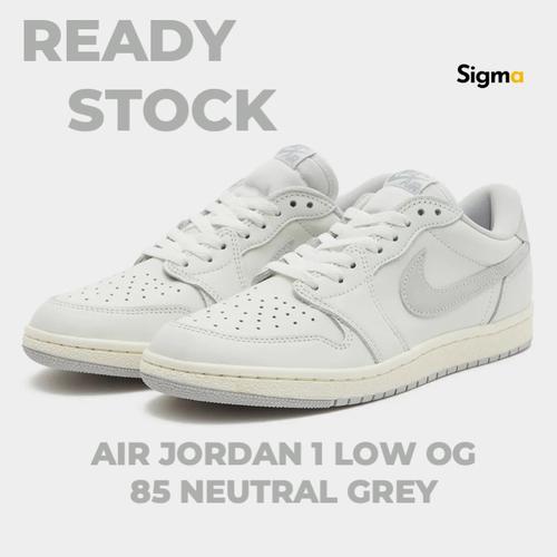 Jual Sneakers Nike Air Jordan Low OG 85 Neutral Grey 12 Kota