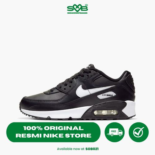 Nike Trainers Air Max 90 Black And White Junior Jual Nike Kids' AIR