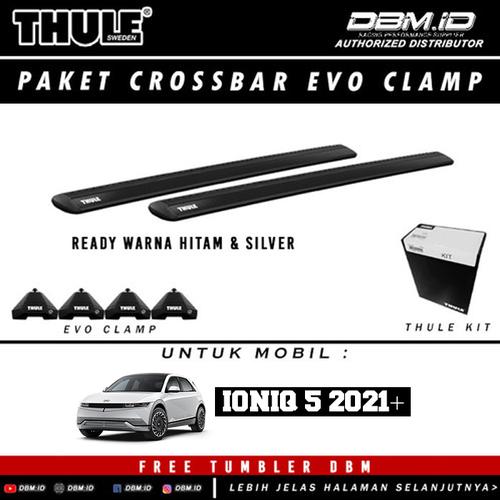 Promo Cross Bar Crossbar THULE Roof Rack Wingbar EVO Hyundai Ioniq 5 2021+ Cicil 0 3x Kota