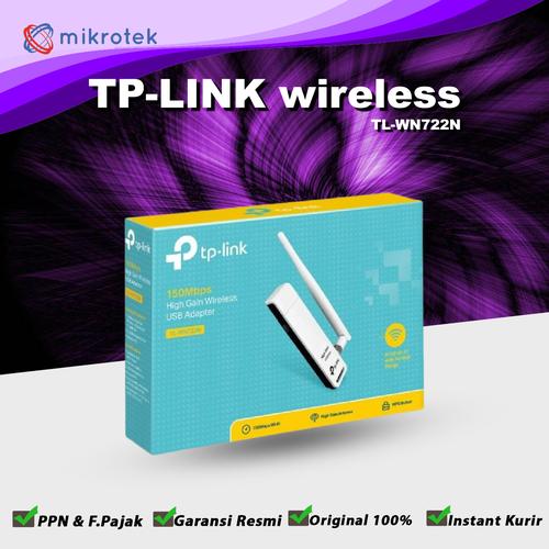 Jual TP-LINK wireless USB adaptor 150Mbps TL-WN722N - Jakarta Utara ...