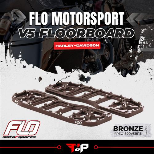 Jual HARLEY FLO MOTORSPORT V5 FLOORBOARD BRONZE FPEG800V5BRZ Kota