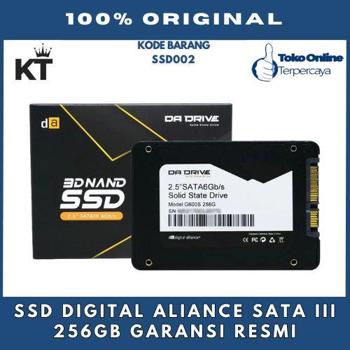 Ssd Da Jual SSD Digital Alliance DA SSD 256GB Sata 3 - SSD 3D Nand 256 GB 2.5 ...