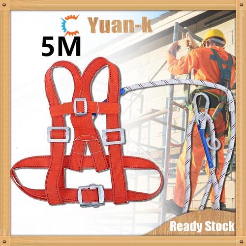 Jual Safety Full Body Harness 5M Safety Belt Kerja Safety Belt Proyek