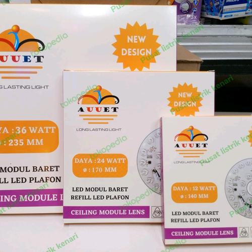 Jual LAMPU LED TL RING 36 WATT PENGGANTI TL RING KONVENSIONAL 40W 3 ...