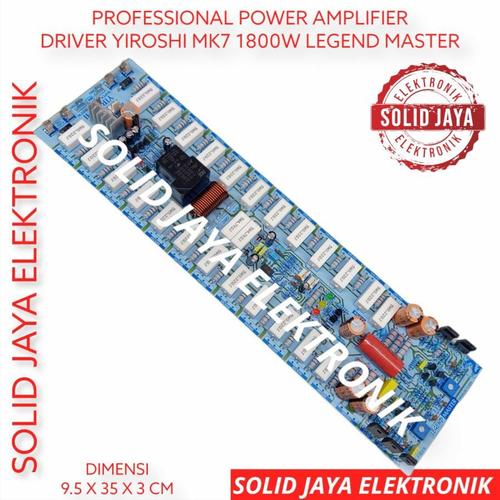 Jual KIT DRIVER POWER YIROSHI MK7 MK 7 MK-7 1800W TANPA TRANSISTOR TR