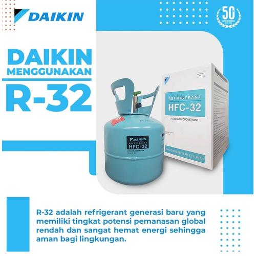 Promo FREON R32 DAIKIN ORIGINAL, REFRIGERANT R32 DAIKIN (3Kg) Cicil 0% ...