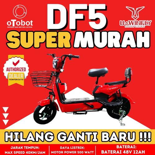 Jual Sepeda Listrik U Winfly Dragon FLy Garansi Resmi - GROZA MX KUNING ...