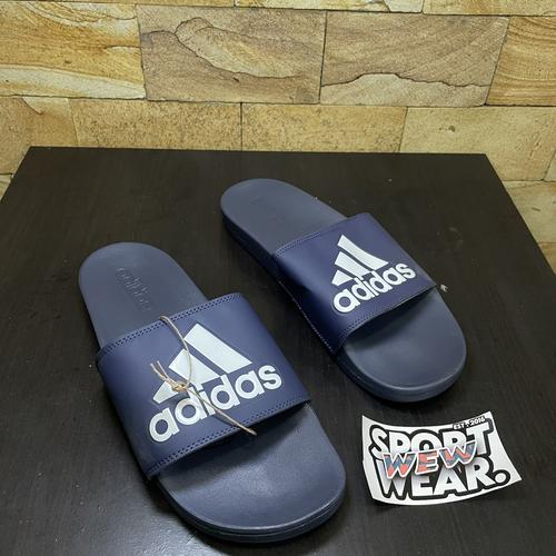Promo Sandal Adidas Adilette Slide Comfort Navy Art HO3616 46