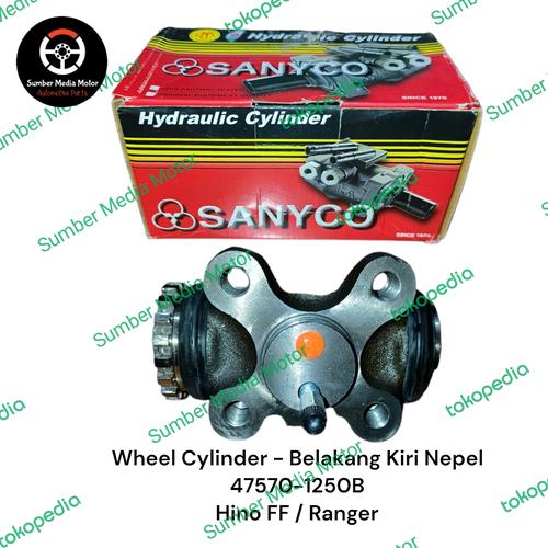 Jual Sanyco Wheel Cylinder Belakang Kiri Nepel 475701250B Hino FF