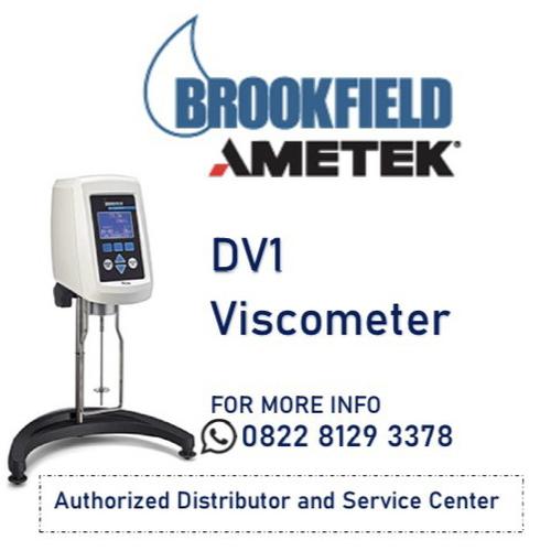 Jual VISCOMETER BROOKFIELD DV1MLV - DV1MRV - DV1MHA - DV1MHB - Jakarta ...
