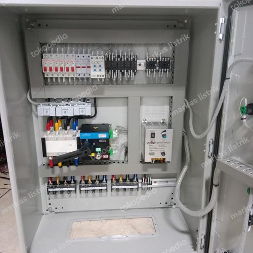 Promo panel ats 40kva 3phase - cos motorized 63a 4pole - ats komplit ...