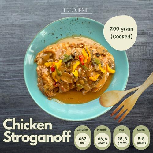 Jual PROTEIN READY TO EAT Chicken Stroganoff Low Cal HEALTHY MEAL