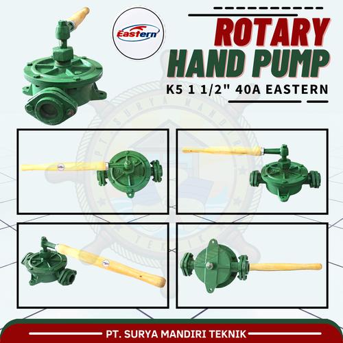 Jual POMPA SEMI ROTARY HAND PUMP K5 40A 1 1/2" Kota Surabaya Surya