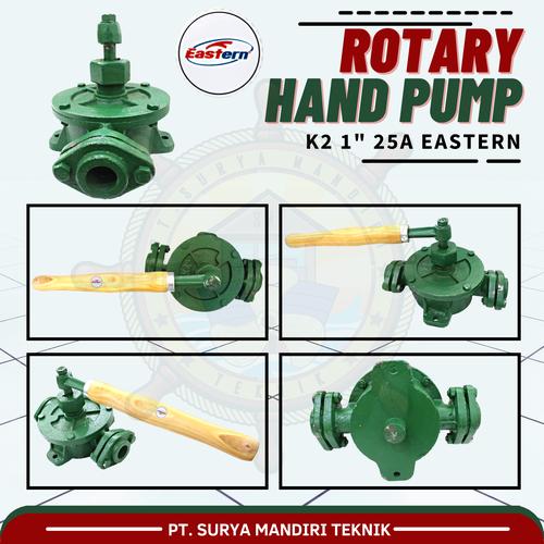Jual POMPA SEMI ROTARY HAND PUMP K2 25A 1" Kota Surabaya Surya