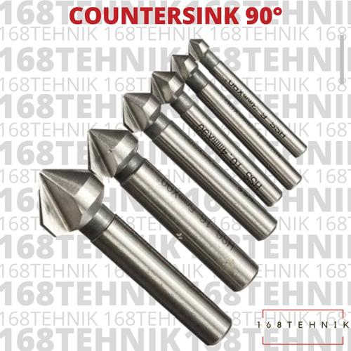 Jual COUNTERSINK SEMUA UKURAN / MATA BOR COUNTERSINK 90°/ BOR CHAMPER ...