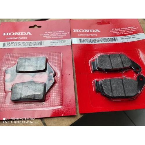Jual KAMPAS REM DEPAN BELAKANG HONDA SONIC SUPRA 150 GTRSONIC150 set