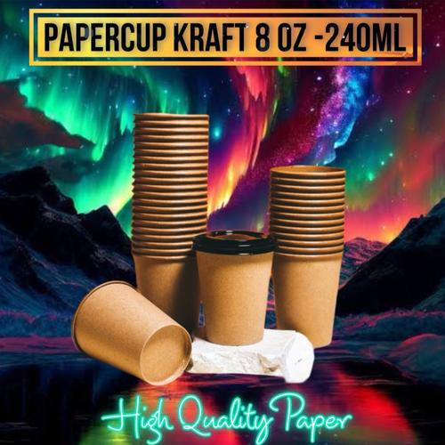 Jual PAPER CUP UK 8OZ GELAS KOPI GELAS KERTAS GELAS KOPI PANAS PAPER ...