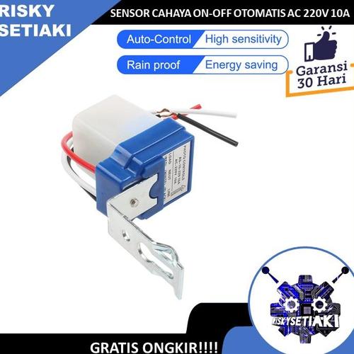 Promo SENSOR CAHAYA ON-OFF OTOMATIS AC 220V 10A LAMPU JALAN - Jakarta ...