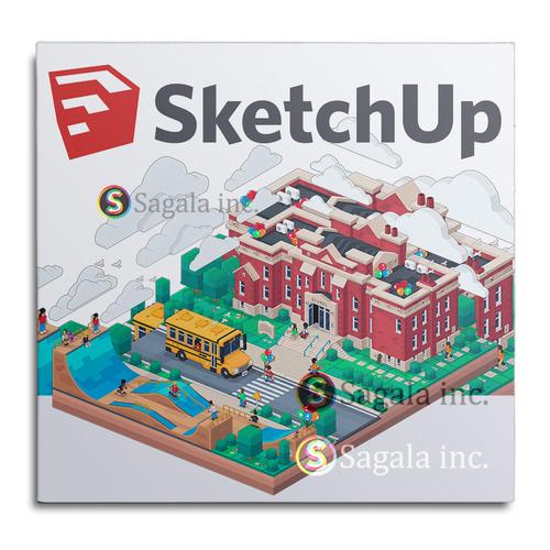 Jual SKETCHUP PRO - 2025 - WIN MAC - CAD 3D Render Arsitek Sipil - WIN ...