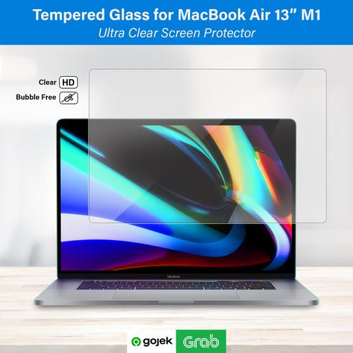 Jual MacBook Air 13 inch M1 2021 Screen Guard Tempered Glass TG