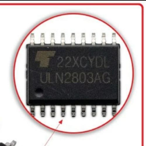 4 con] (SOP) IC Dán ULN2803 SOP-18 (SMD) (ULN2803AG) (IC 8 Cổng đệm